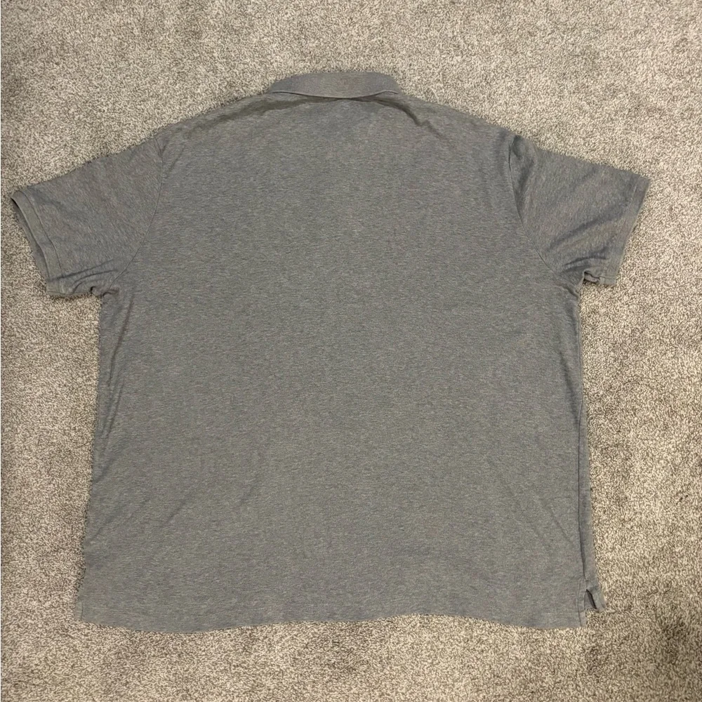 Ralph Lauren Classic Gray Cotton Polo Shirt